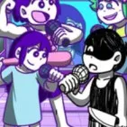 FNF: OMORI Friend Battle! is a rhythm game featuring OMORI-inspired characters, musical duels, fast note patterns, and timing-based challenges.