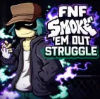 The rhythm showdown in FNF Smoke Em Out Struggle has appealing music, fast notes, and hard performances. Players must be fast, accurate, and focused to survive each track.

