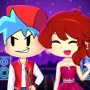The rhythm arcade game Friday Nite Funkin First Date features musical battles and a delightful first-date concept. 