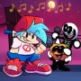 In rhythm-based arcade game Friday Night Funkin Music Notes, players follow the beat, hit exact notes, and compete in spectacular musical fights.