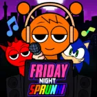 Friday Night Sprunki is a rhythm game with great music, fast-paced note battles, and Sprunki's wacky universe.