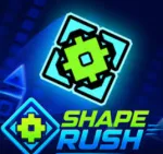Shape Rush is a fast-paced arcade game where players lead a moving form thru shifting courses, dodge obstacles, and respond rapidly to unforeseen challenges.